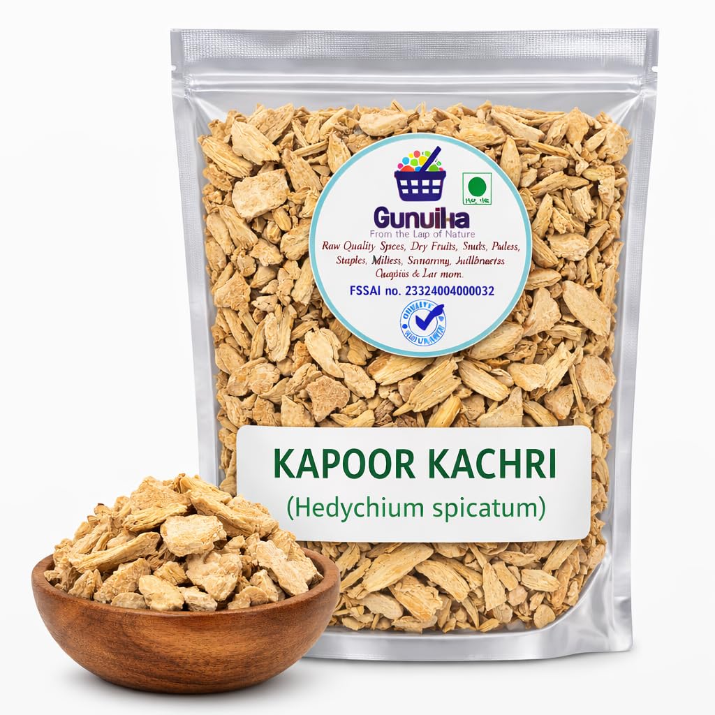 Kapoor Kachri Whole | Kapoor Kachri Dry Roots | Natural Ayurvedic Herb for Hair Care & Herbal Use | Pure Dried Kapoor Kachri (Hedychium Spicatum) - 100 gms-image-9