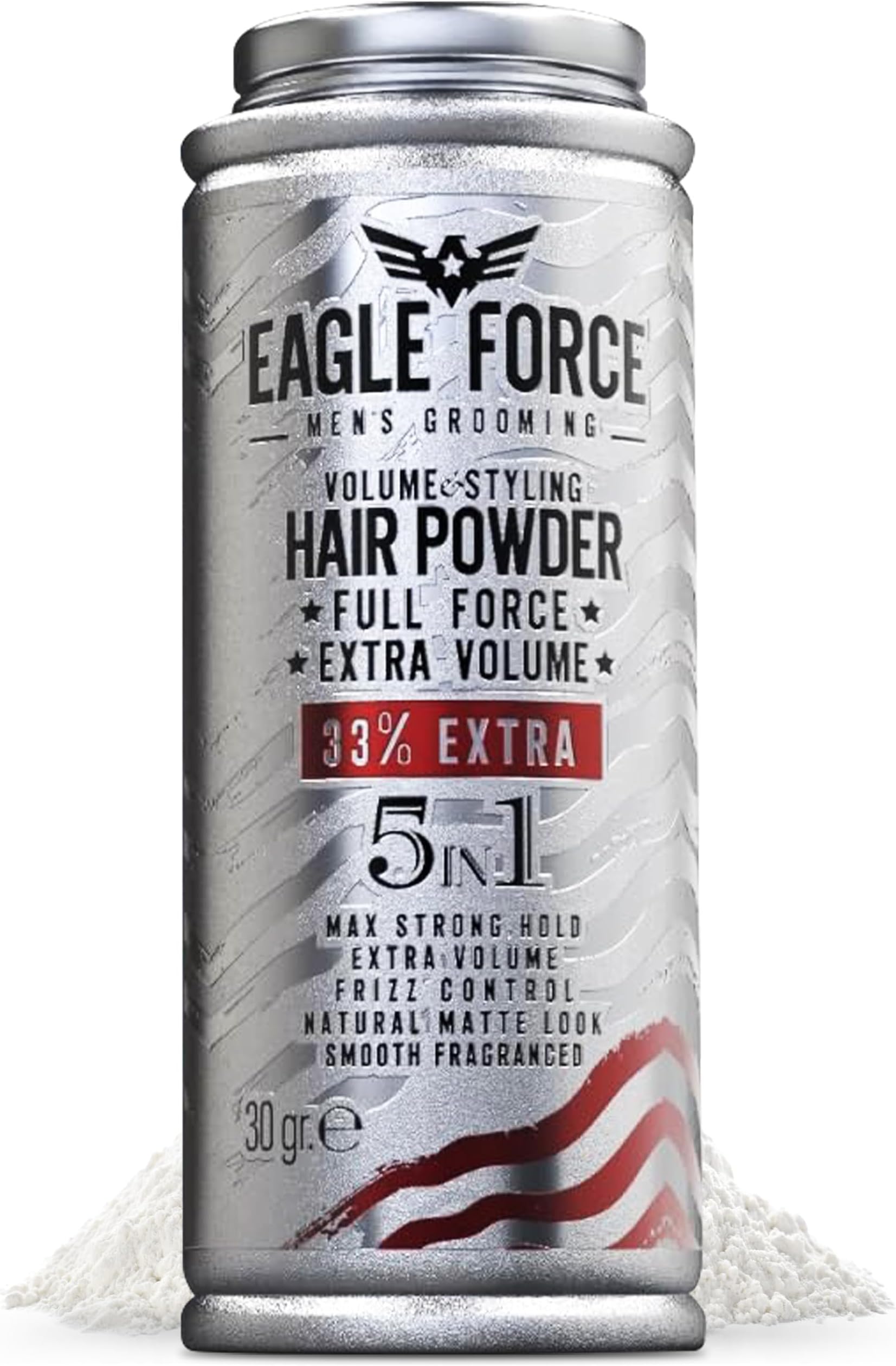 Immortal NYC Eagle Force Volume & Styling Powder - 33% MORE (1 Oz), Max Strong Hold, Natural Matte Dry Look - Residue-Free for All Hair Types
