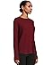 Elliott Lauren Cotton Cashmere - Round Neck Waffle Stitch Drop Shoulder Long Sleeve Sweater - #2 of 5