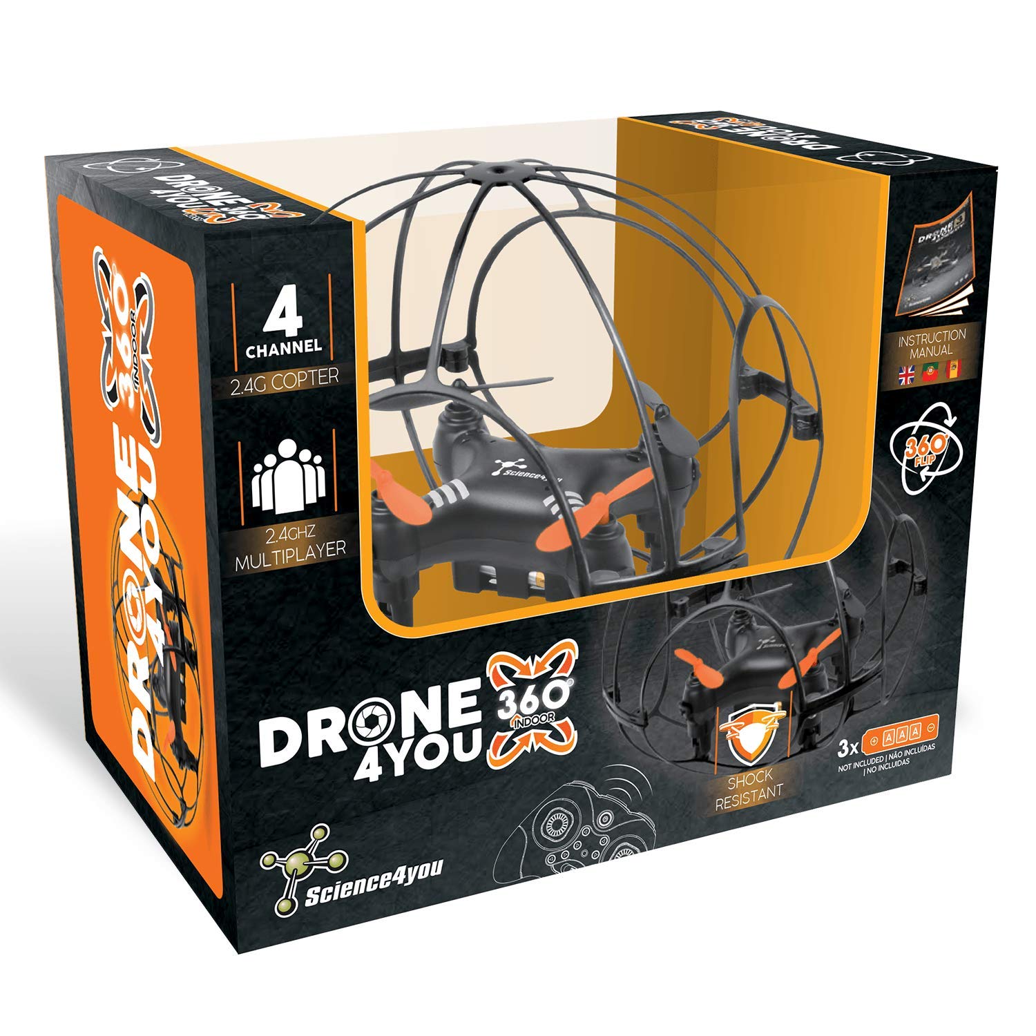 Drone4You Mini Drone 360º Rotazione未成年不适合 - Dettaglio