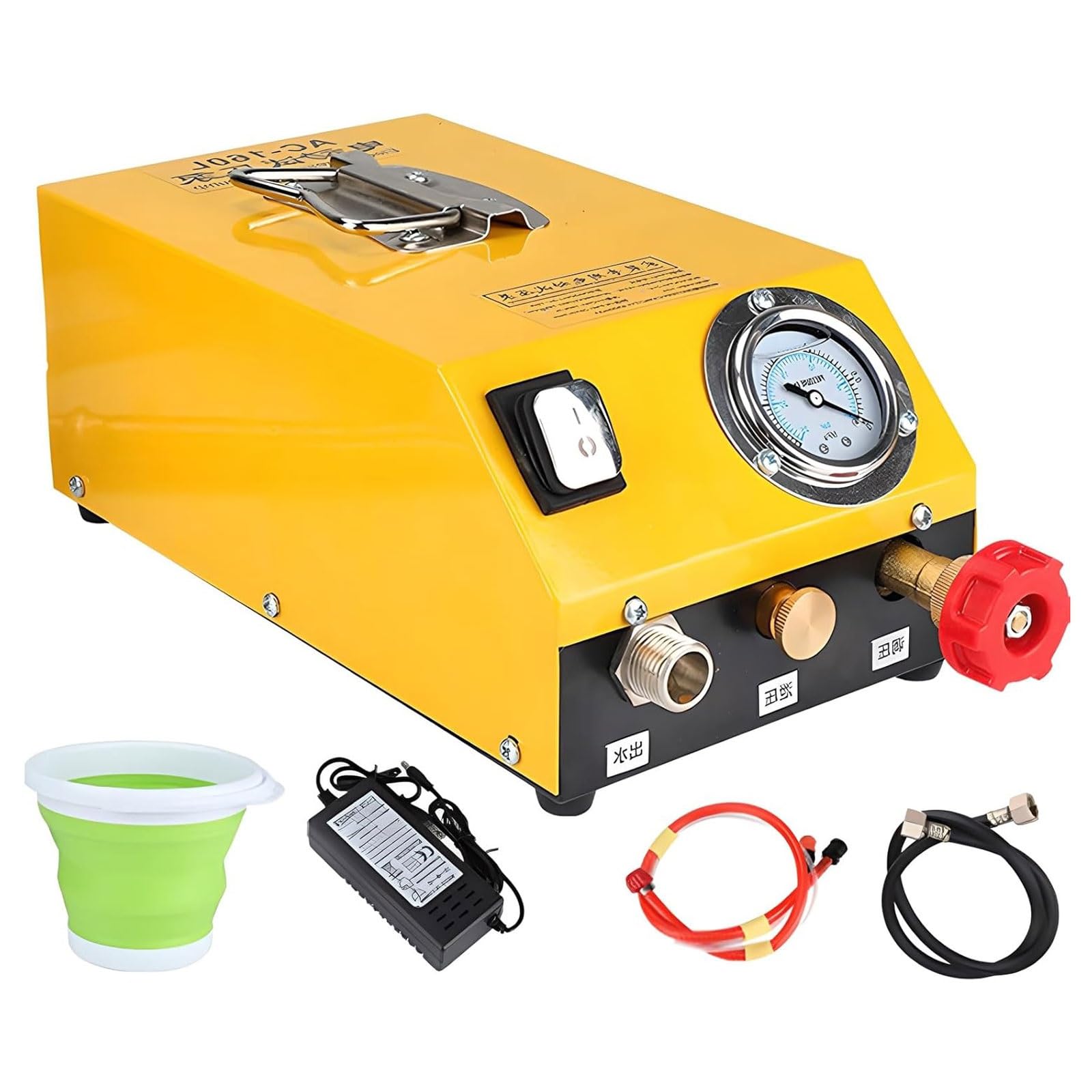 Bomba de prueba hidrostática eléctrica de 180PSI y 3GPM para tuberías de 20KG