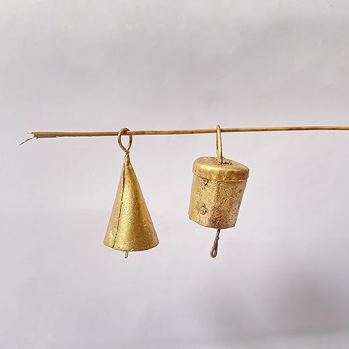 Miniatura 6 de Vivanta Decoraciones de Navidad  Campanas para manualidades, decoración del hogar, adornos de campanas de Navidad, campanas de Navidad para