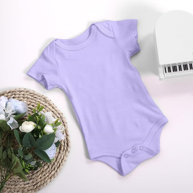 Pack de 24 Bodies Bebé Algodón Manga Corta Unisex miniatura 4