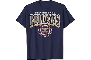 NBA New Orleans Pelicans Arched Crest T-Shirt
