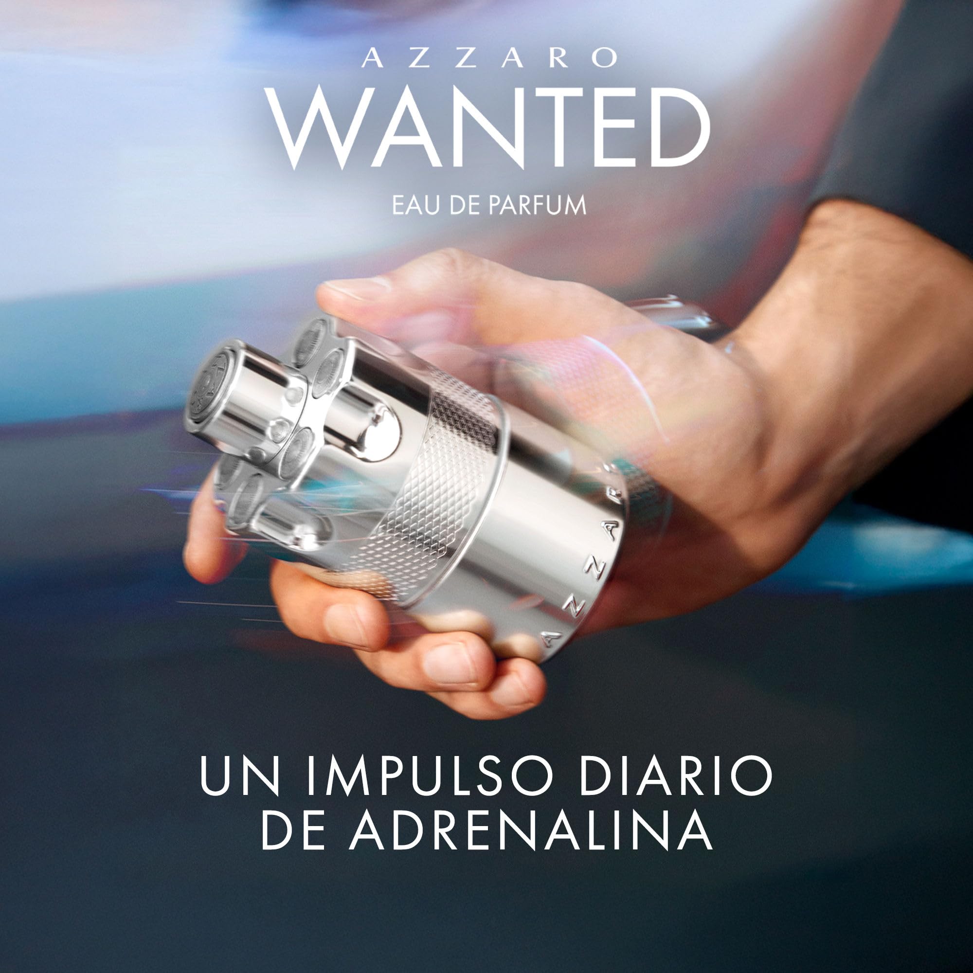 Azzaro, Wanted, Eau de Parfum, perfume de hombre amaderado, 50 ml