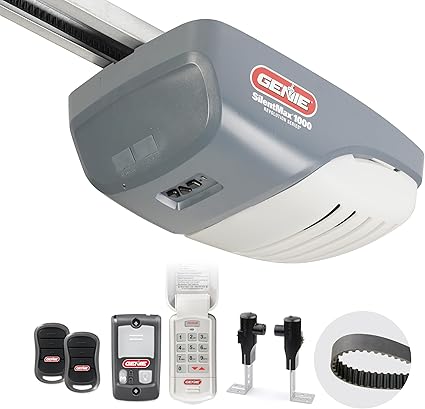 Genie SilentMax 1000 Garage Door Opener - Ultra-Quiet Belt Drive