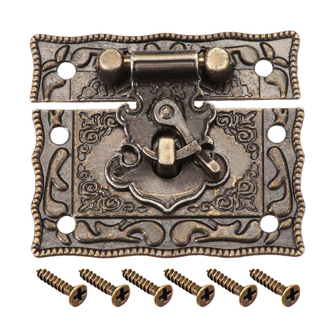 LumenTY 10 Pack Fermeture Fermoir Toggle Verrou Pour Loquet Hasp