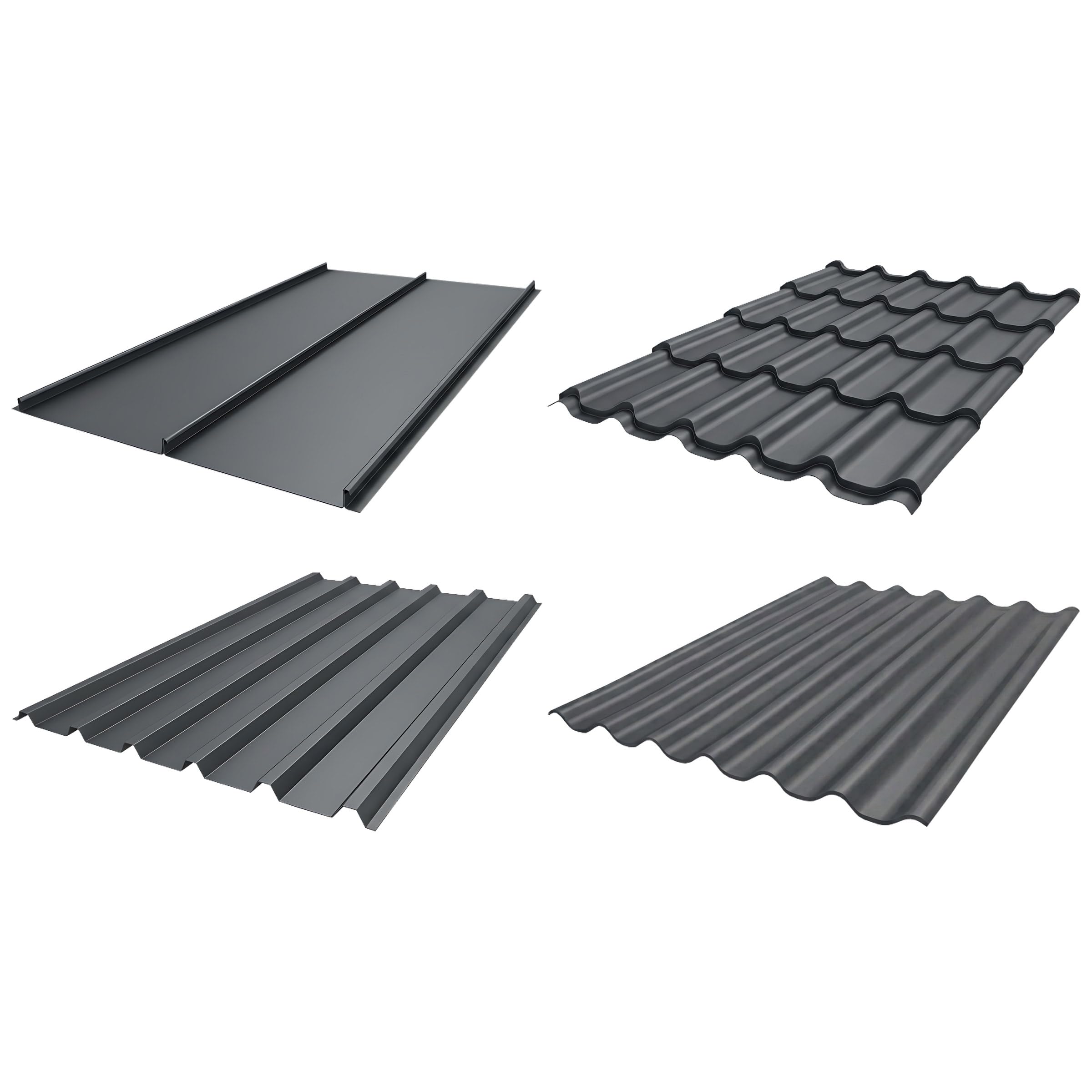 Parotec Solin de Toit - Passage du Toit - Flexible - Fabriqué en Silicone - Résistant aux Hautes Témperatures - Universel -Tuile Métallique - Diamètre de 6 à 70 mm