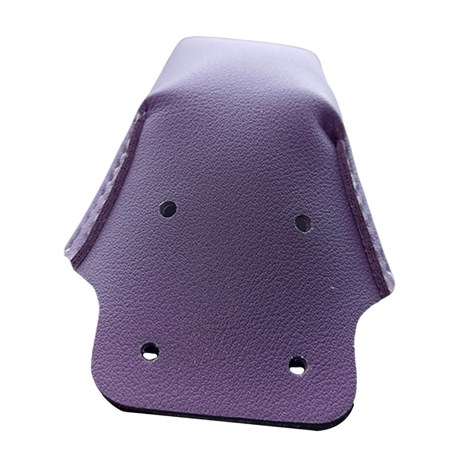 Folpus 1x Roller Skate Toe Guard Protector Removable PU Leather Replace Protective Cover Easy To Clean Roller Skate Toe Protector Toe Cover for Rollerblading Outdoor Skating Accessories, Purple