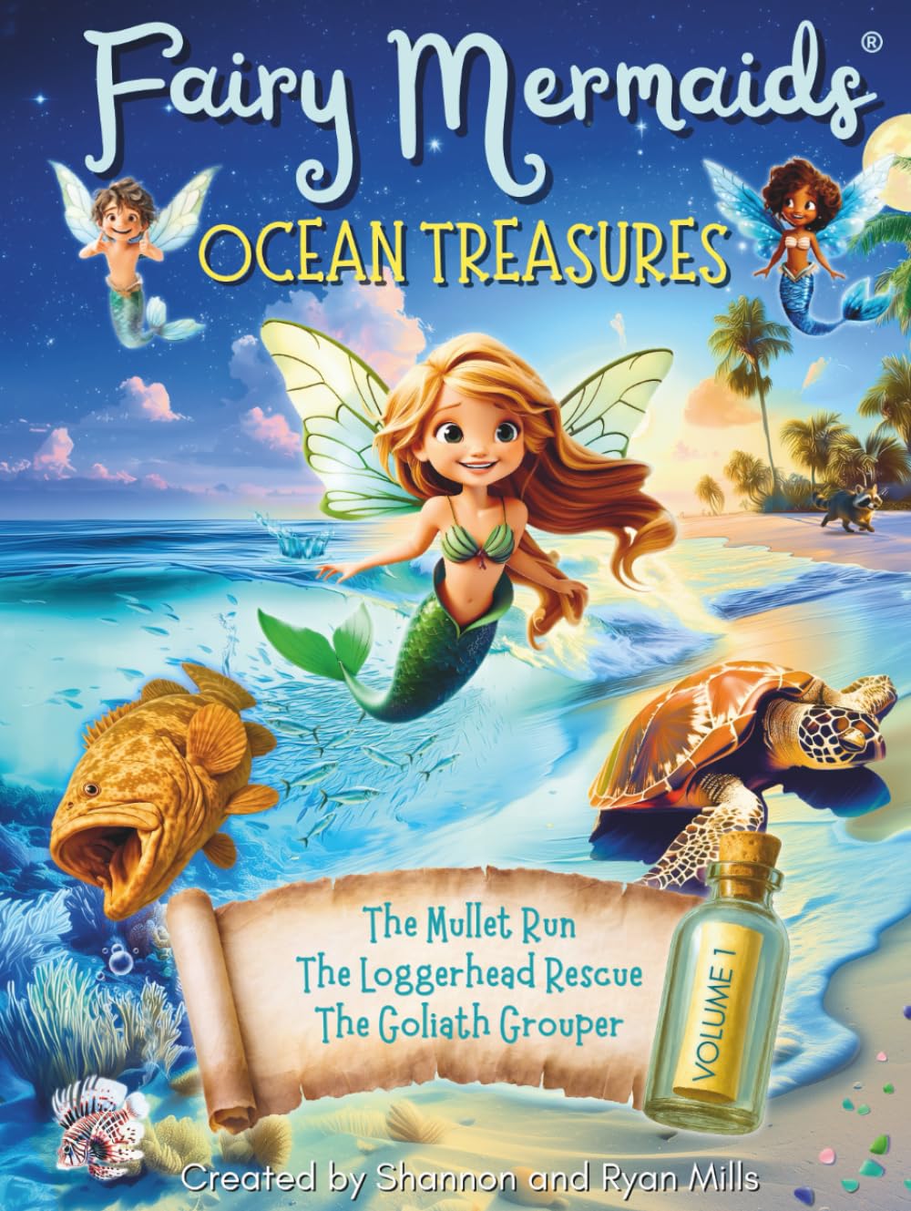 Fairy Mermaids: Ocean Treasures: Volume 1 (Books 1-3)
