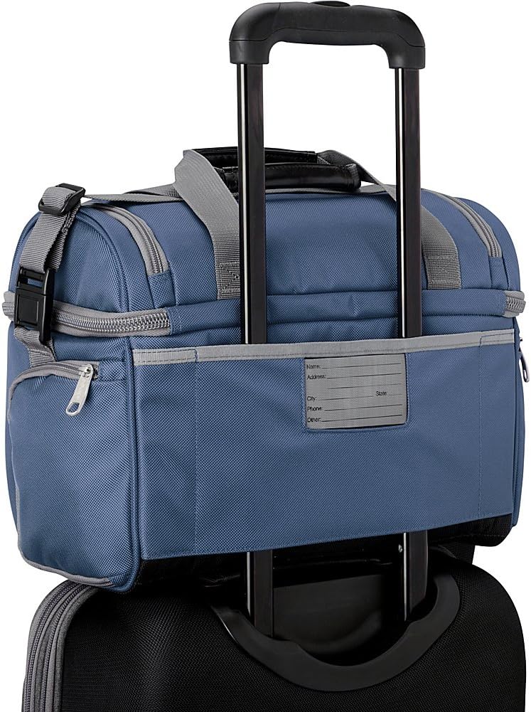 eBags Crew Cooler II Soft Sided Insulated Lunch Box - For Work, Travel & Weekends - (Blue Yonder)