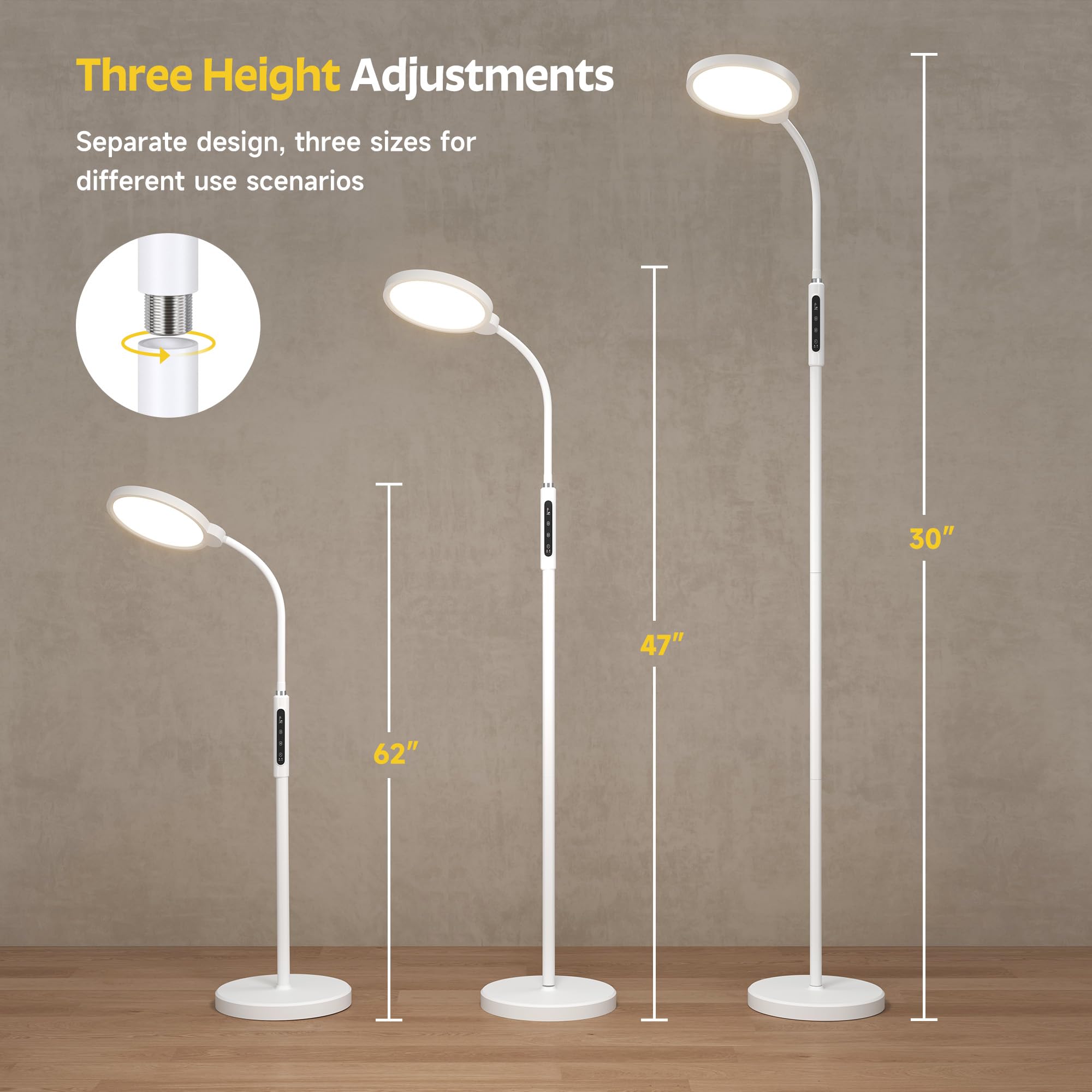 Happy Light Therapy Lamp - 11000 Lux -7
