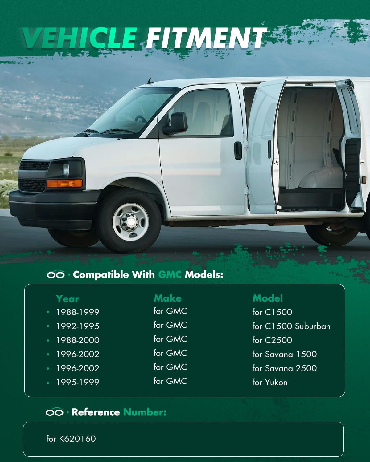 SCITOO 1pc-Front Suspension Part K620160 Front Upper Control Arm And Ball Joint - Driver Side 1988-2002 for Chevrolet 1988-2002 for GMC