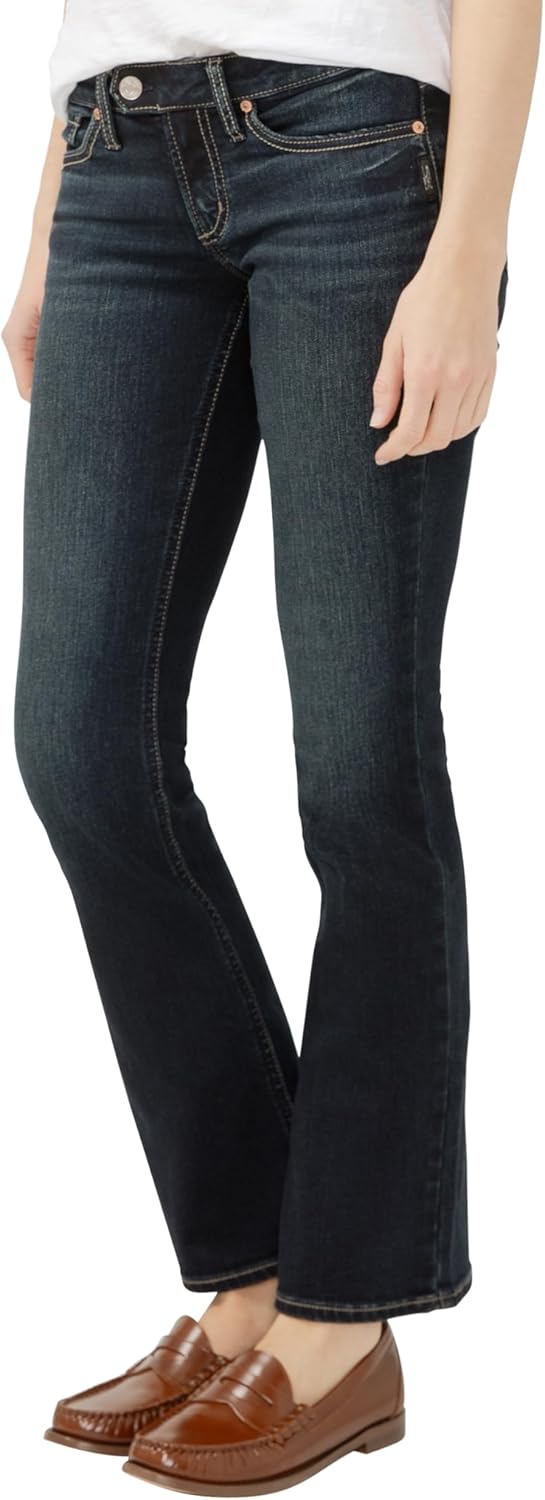 Silver Jeans Co. Women’s Tuesday Low Rise Slim Bootcut Jeans