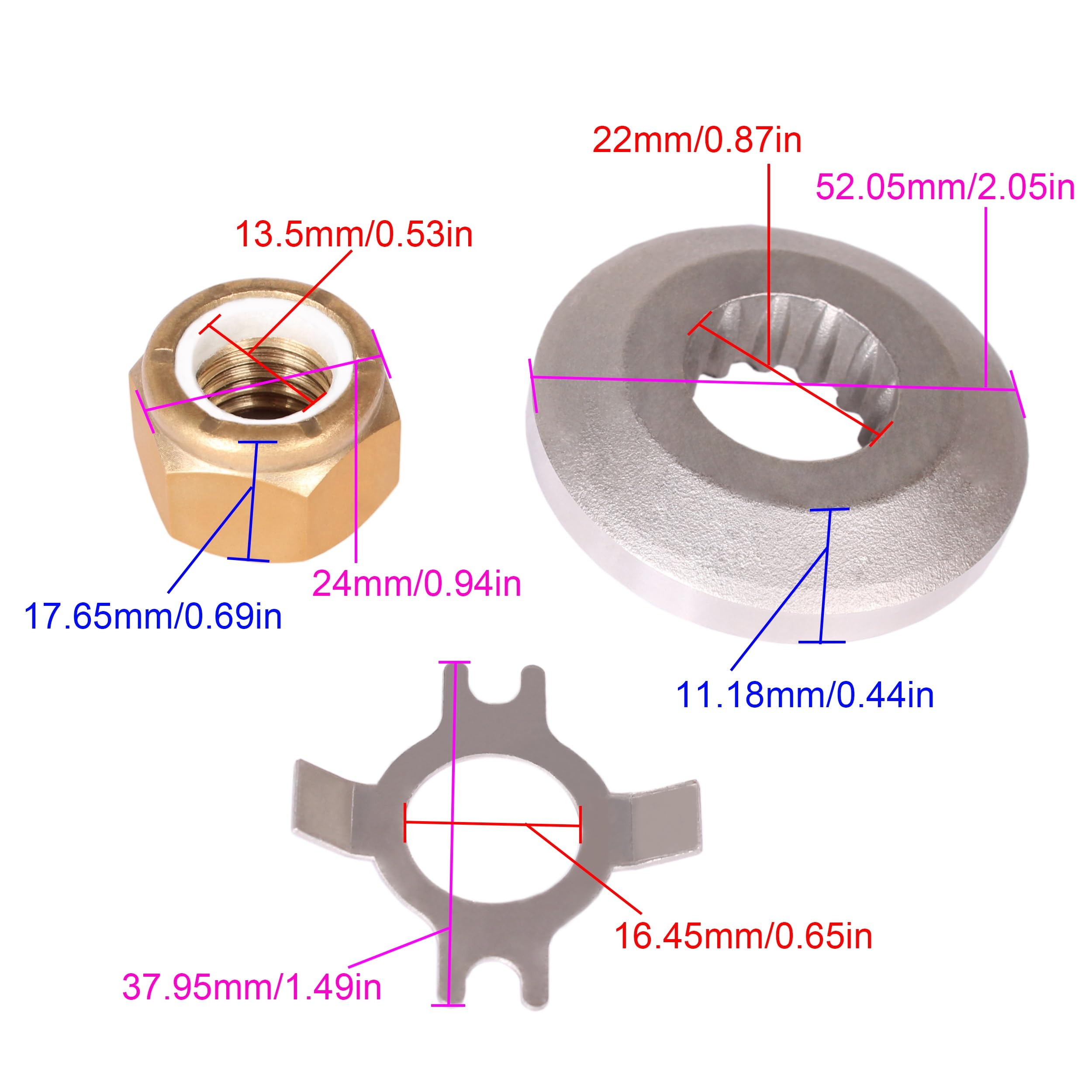 【レア】GML OUTBOARD SUPPLY±28 VOLTS4chプリアンプ SouthMarine Boat Engine 73345 92647M 73345A1 18-4233 Thrust Washer