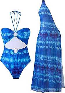 Traje de baño a rayas traje de baño sexy de color sólido para mujer con falda de malla, conjunto de dos piezas de ciclismo pro