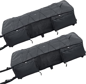 2 Pcs Waterproof Life Jacket Storage Bag Large Capacity T-Top Storage Bag Oxford Fabric Flotation Device Storage Bag for Boat T-Top Boat Organizers