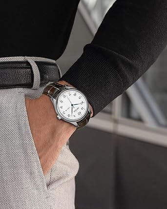 CIVO Heren Horloges Klassieke Rvs Analog Waterdicht Polshorloge met Datum Heren Horloges voor Mannen Cadeau voor Echtgenoot Vader op Verjaardag, Standard, armband CIVO Heren Horloges Klassieke Rvs Analog Waterdicht Polshorloge met Datum Heren Horloges voor Mannen Cadeau voor Echtgenoot Vader op Verjaardag, Standard, armband