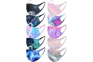 10PCS Kids Reusable Face Masks