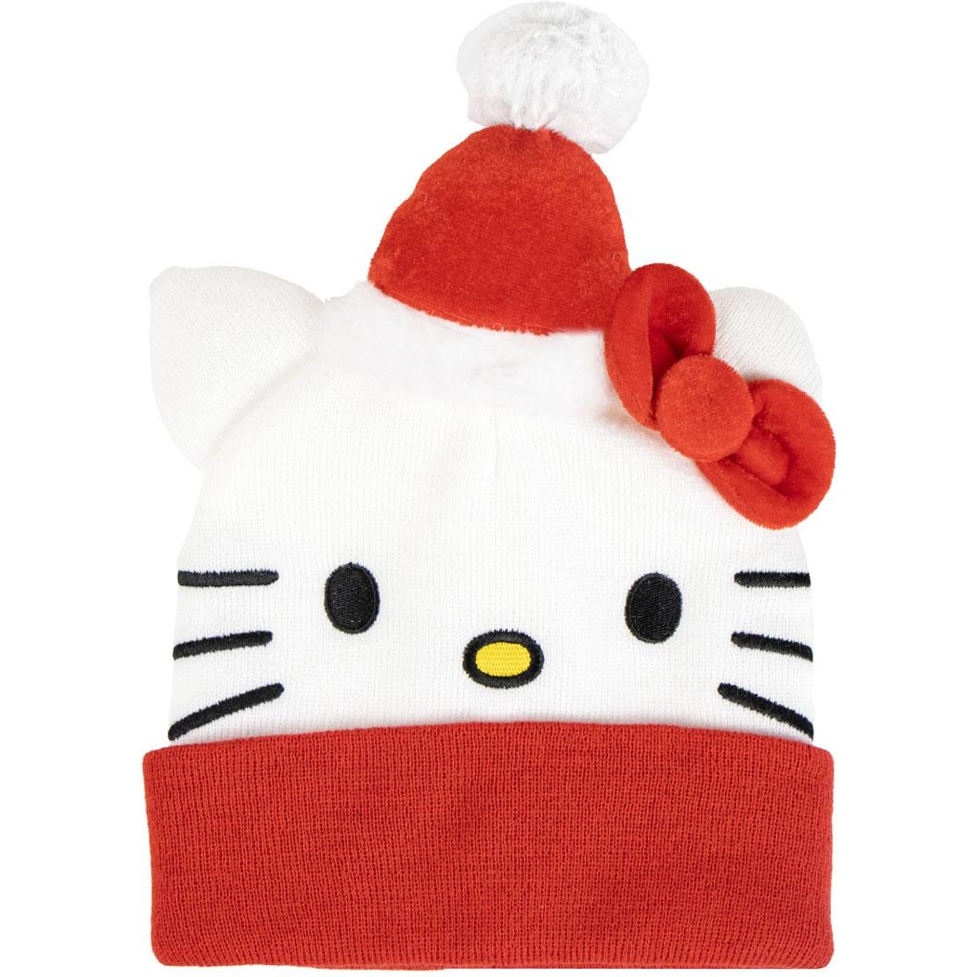 CERDÁ Life's Little Moments Unisex Kids Punto Hello Kitty Suave, Cálido Con Diseño Oficial-Gorro Invierno, Protección Viento Y Frío Beret, One Size