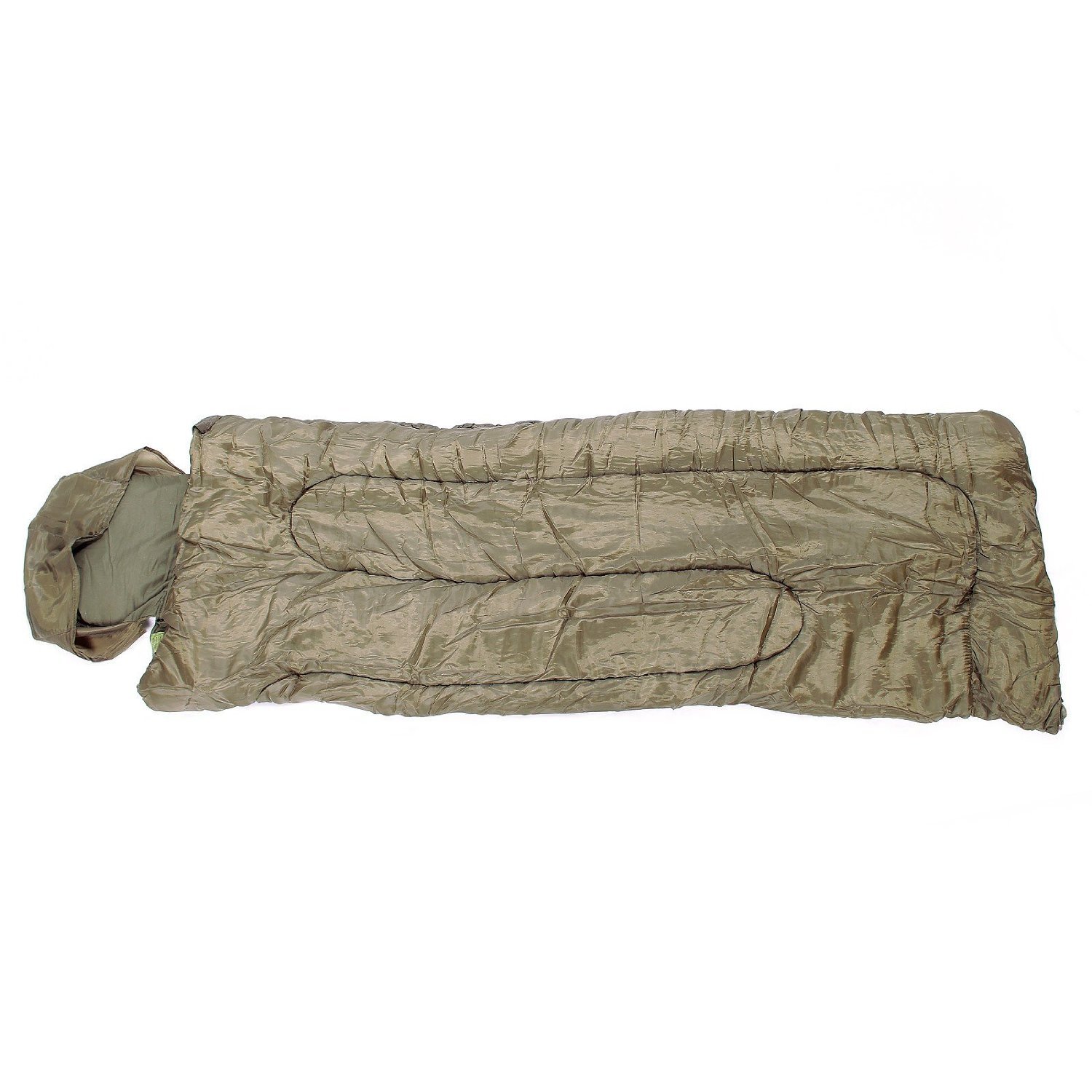 MIL-TEC Pilot Sleeping Bag, Olive Drab, 73 x 29.5, 14101001