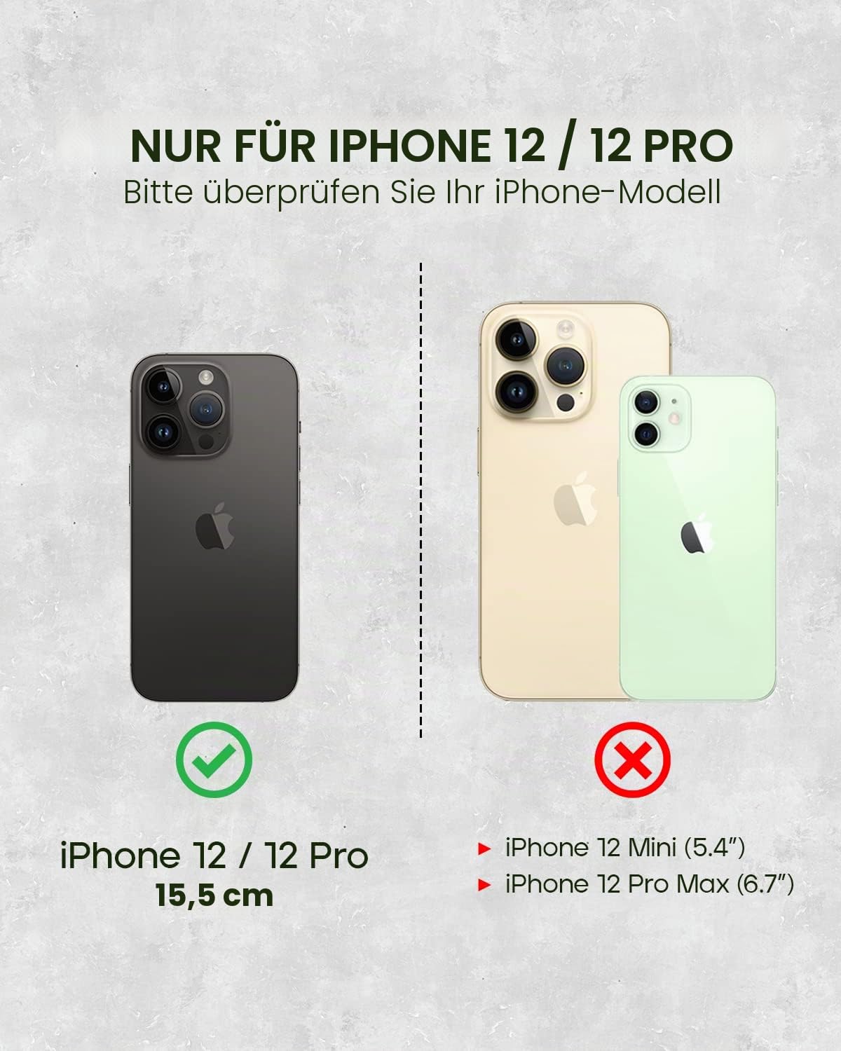 Porter Riley - Lederhülle für iPhone 12 / iPhone 12 Pro (6.1"). Premium Echtleder Standhülle/Ledertasche/Brieftasche mit [Karten Steckfächern] [Horizontale Standfunktion] (Schokoladenbraun)