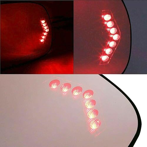 Miniatura 4 de KYYET Espejo calefactado del lado derecho del pasajero con placa trasera repuesto para Cadillac Escalade Chevrolet Avalanche Silverado Tahoe Sierra