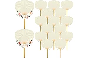 Geelin Paddle Fans 50, Ideal for Festive Party Decor