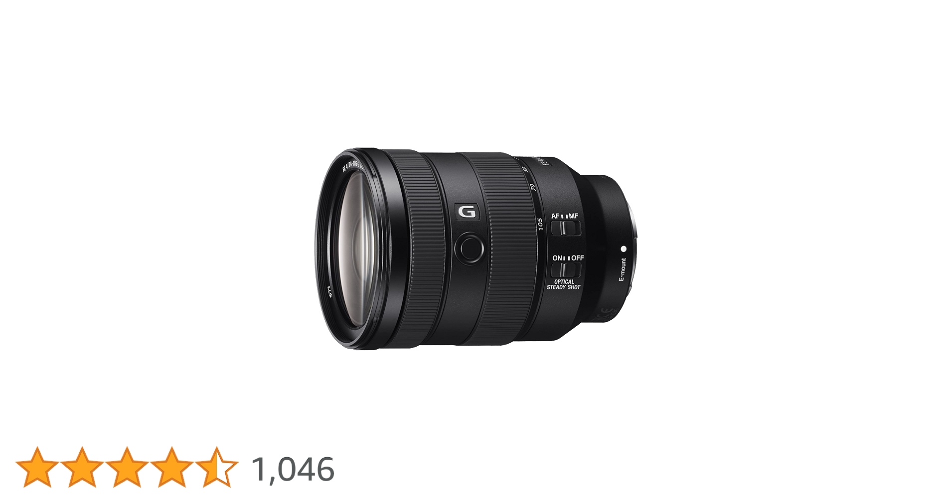 Sony SEL24105G FE 24-105 mm F4 G OSS E-Mount Lens (Black) : Amazon
