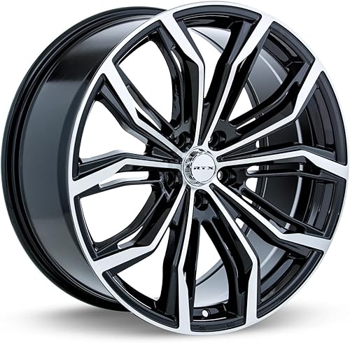 RTX® (RTX) • 081925 • Viuda Negra • Negro Mecanizado • 17x7.5 5x114.3 ET42 CB73.1