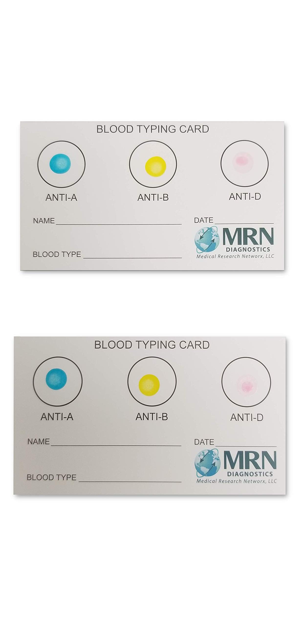 Blood Type Kit 2 Pack Complete Blood Typing Kit Buy Online in United