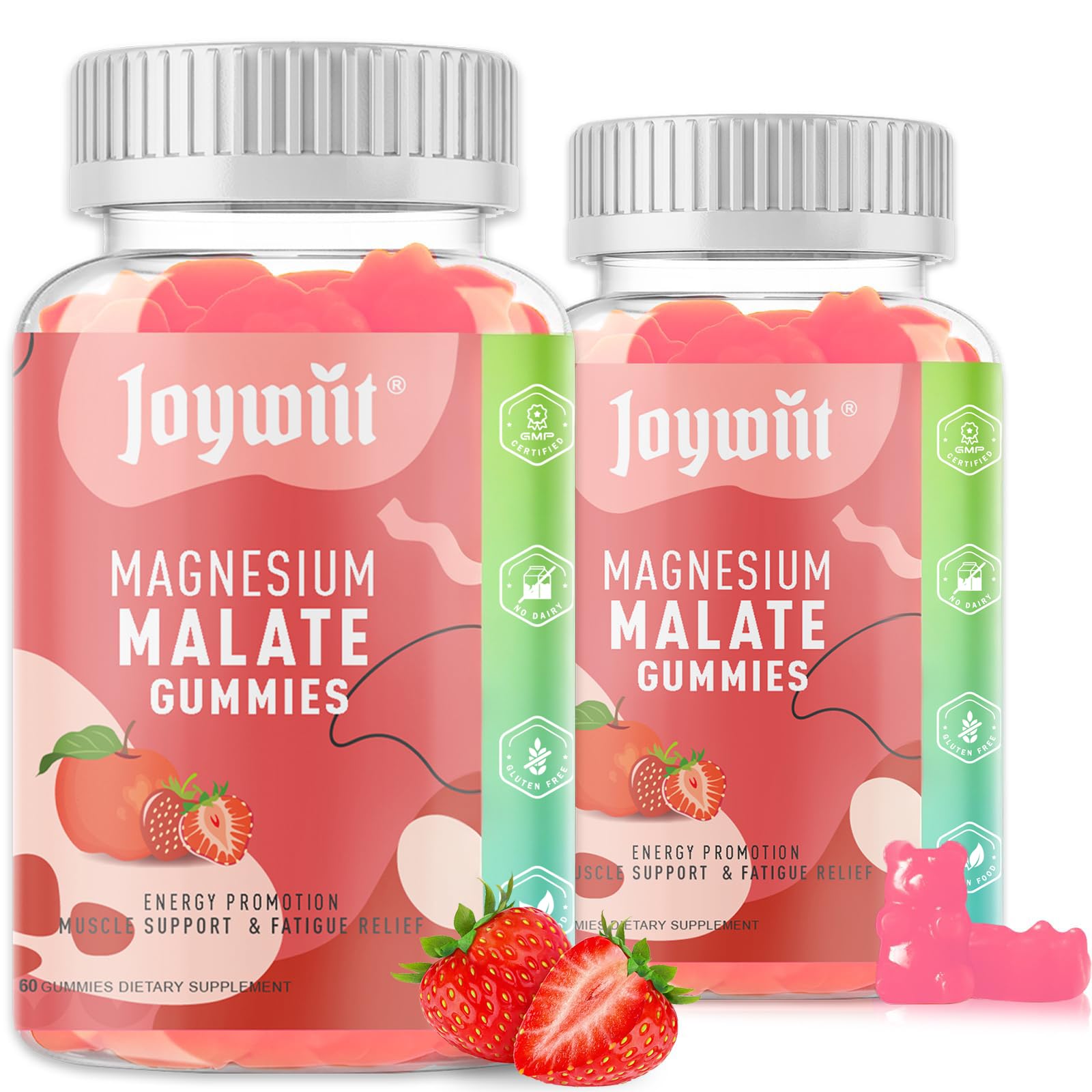 Magnesium Malate Gummies 1000mg with L-Theanine CoQ10 B6 60ct — Amazon image 10