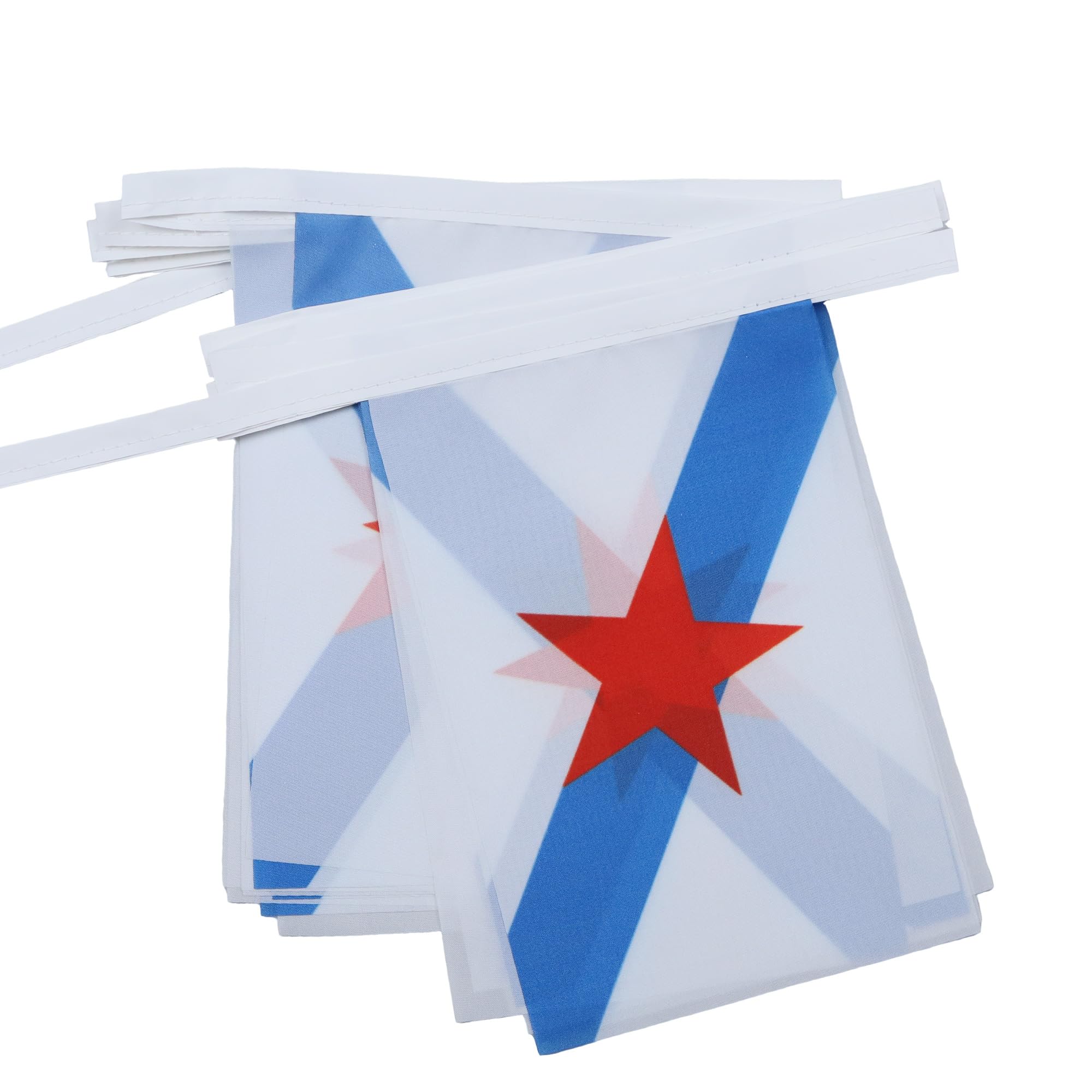 AZ FLAG Ghirlanda 6 Metri 20 Bandiere Guinea 21x15cm, Bandiera Guineana 15 x 21 cm - Festone Bandierine