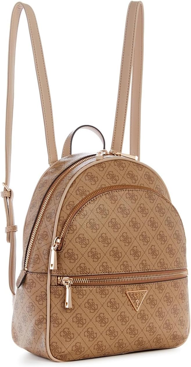 GUESS Womens Manhattan Large Backpack, Latte Logo - Image 5