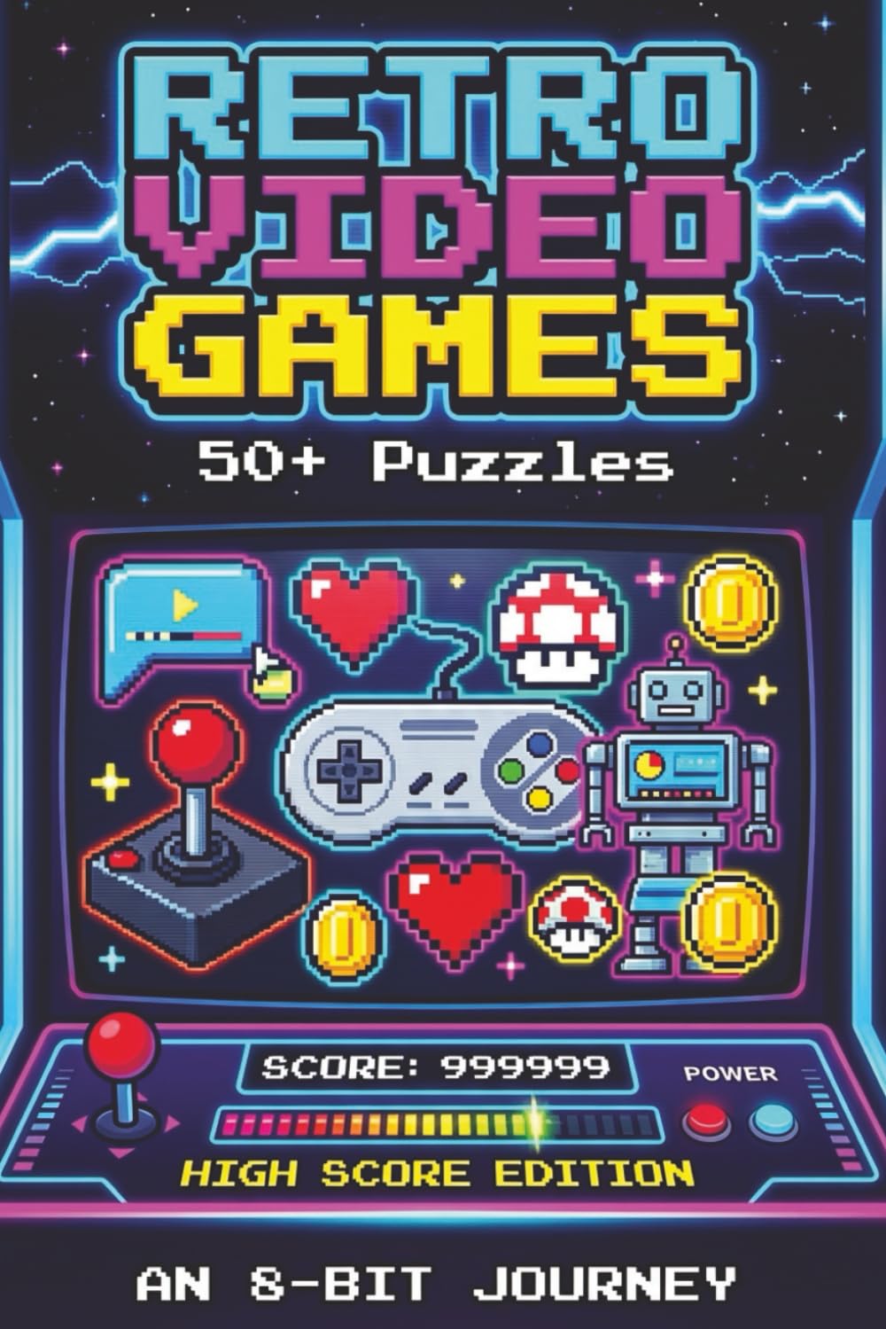 Retro Video Games Word Search Puzzle Book: A Nostalgic Puzzle Book for Retro Video Game Lovers