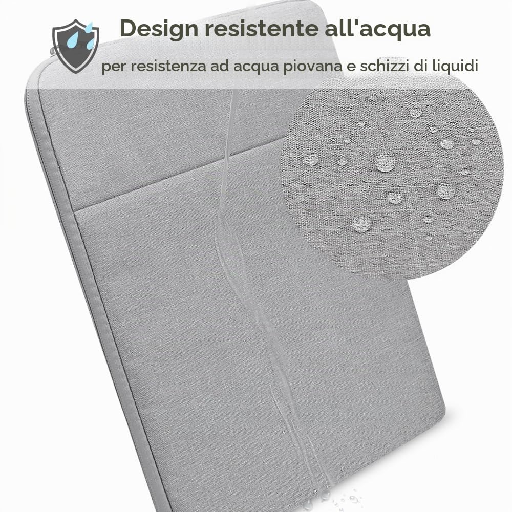 Borsa Elegante E Leggera Per MacBook Pro 14” Con Maniglia E Tasche Porta Accessori