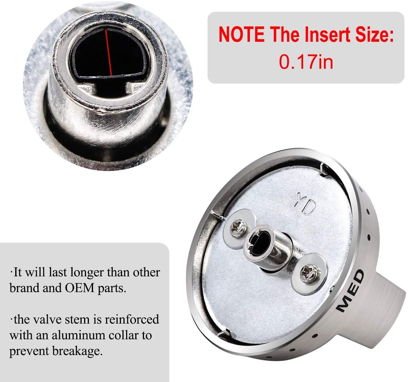 DG64-00347B - Pomo De Esfera Para Horno Samsung Range (10