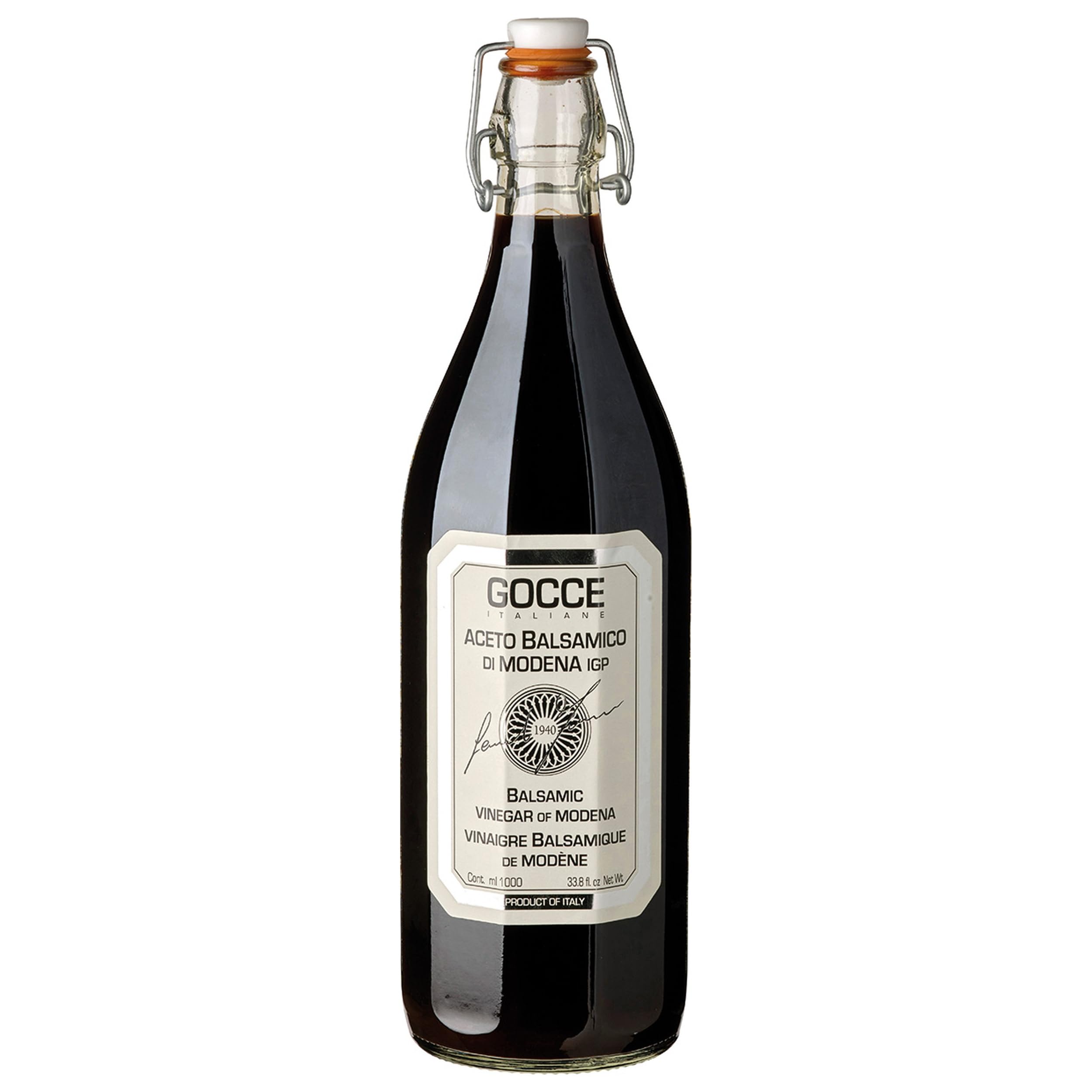 Leonardi Gocce Aceto Balsamico di Modena IGP 2 Travasi Italien inkl. FeinWert E-Book (6 x 1 l)
