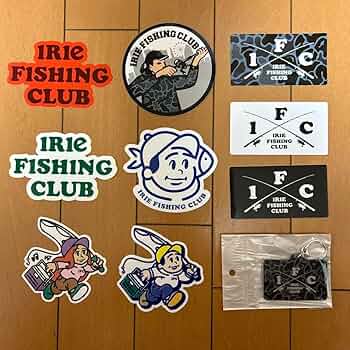 釣りフェス2025 irie fishing club sticker バッジ アイリーフィッシングクラブ ステッカー2025横浜釣りフェス