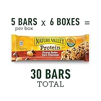 Vista 3 de Nature Valley, Barras de granola de almendras dulces y saladas, caja de 7.4 onzas (paquete de 4)