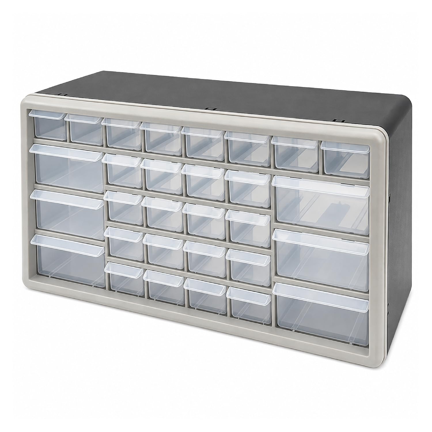 KCT 30 Multi Drawer Storage Organiser Cabinet Plastic Drawers Wall Unit