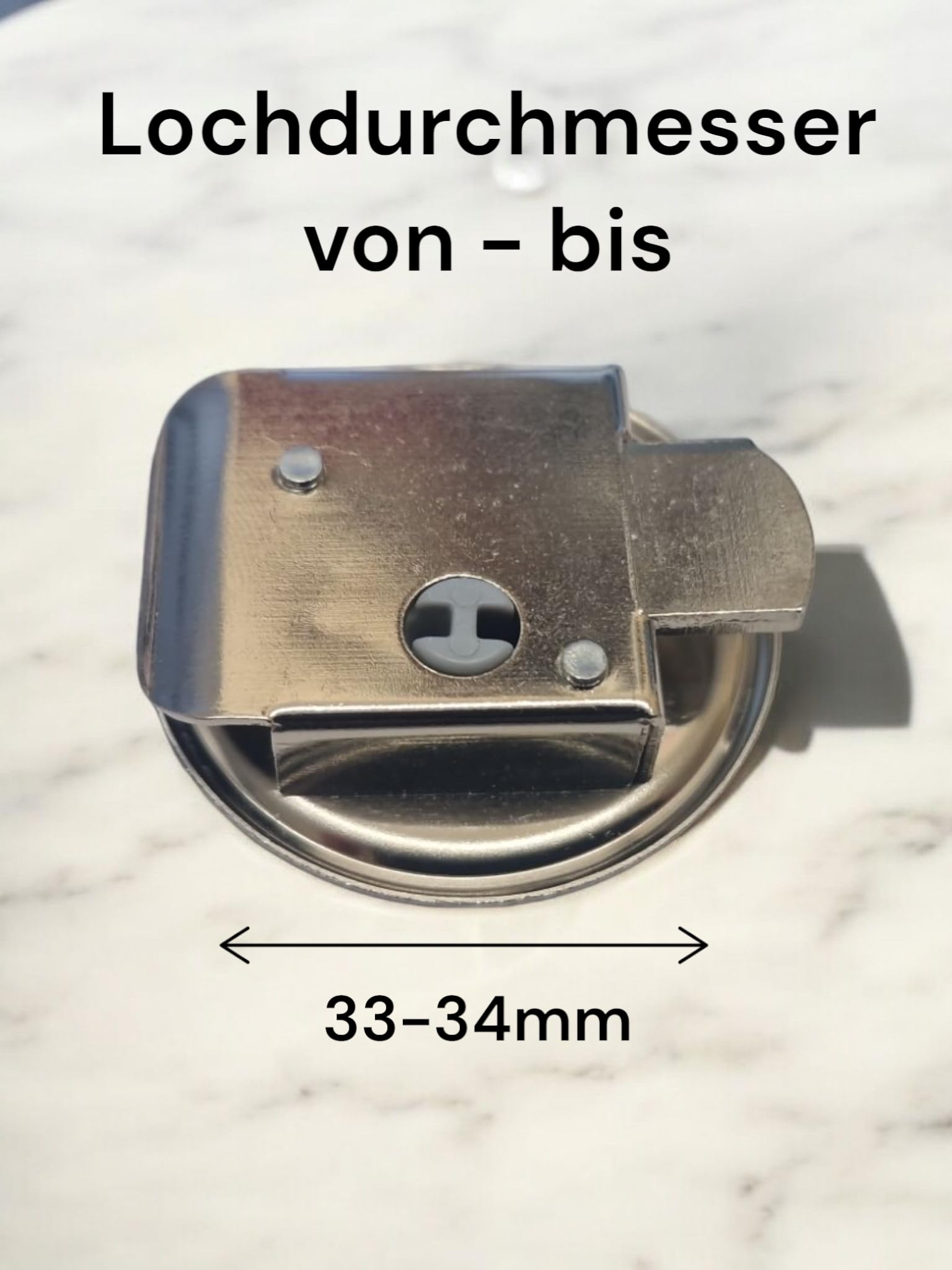 Lucchetto rettangolare blindato in ottone - 60 mm
