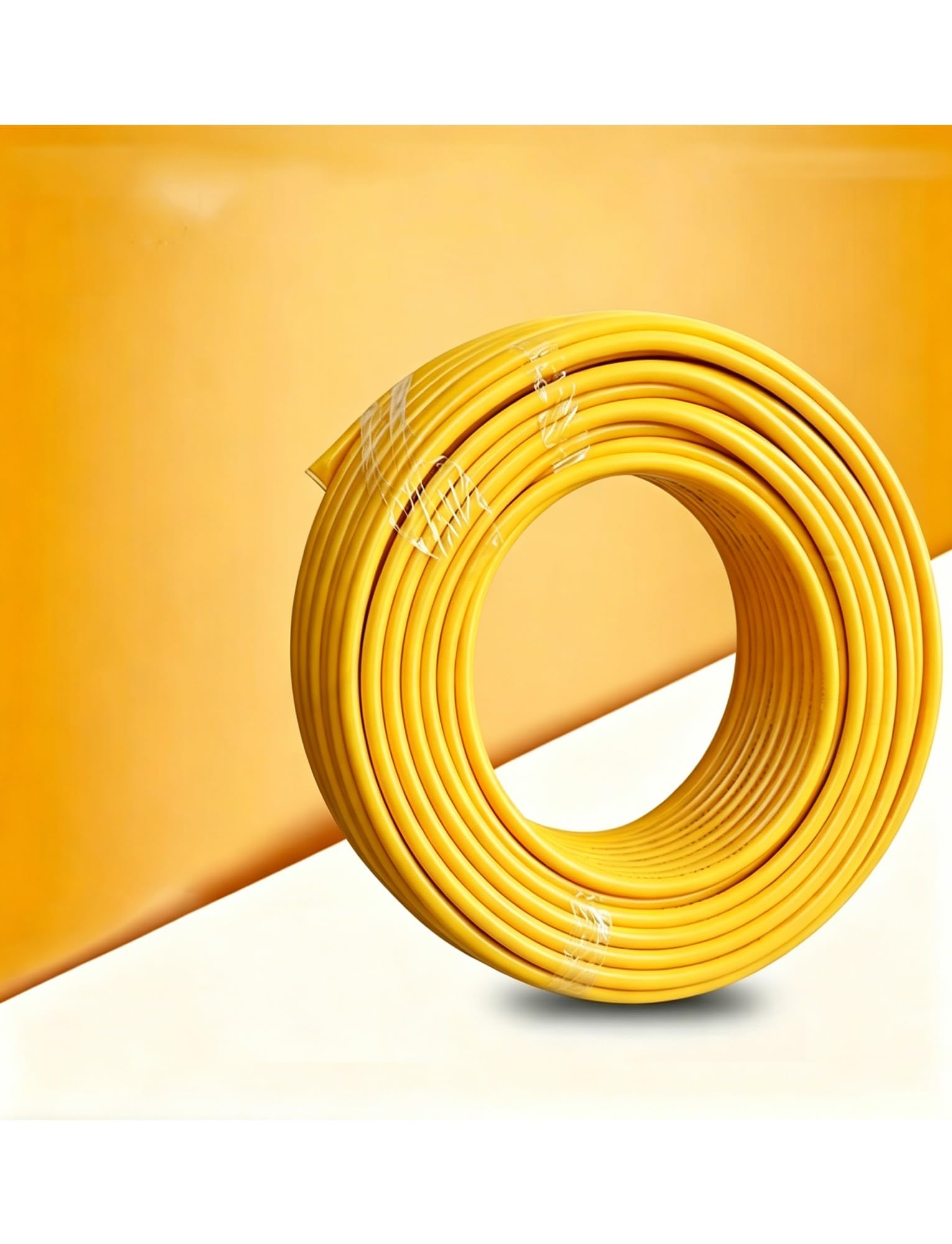 Tubo flexible de gas, tubo compuesto de aluminio para uso en exteriores, 10 metros de longitud, ideal para aplicaciones de gas y propano, duradero y resistente a la corrosión