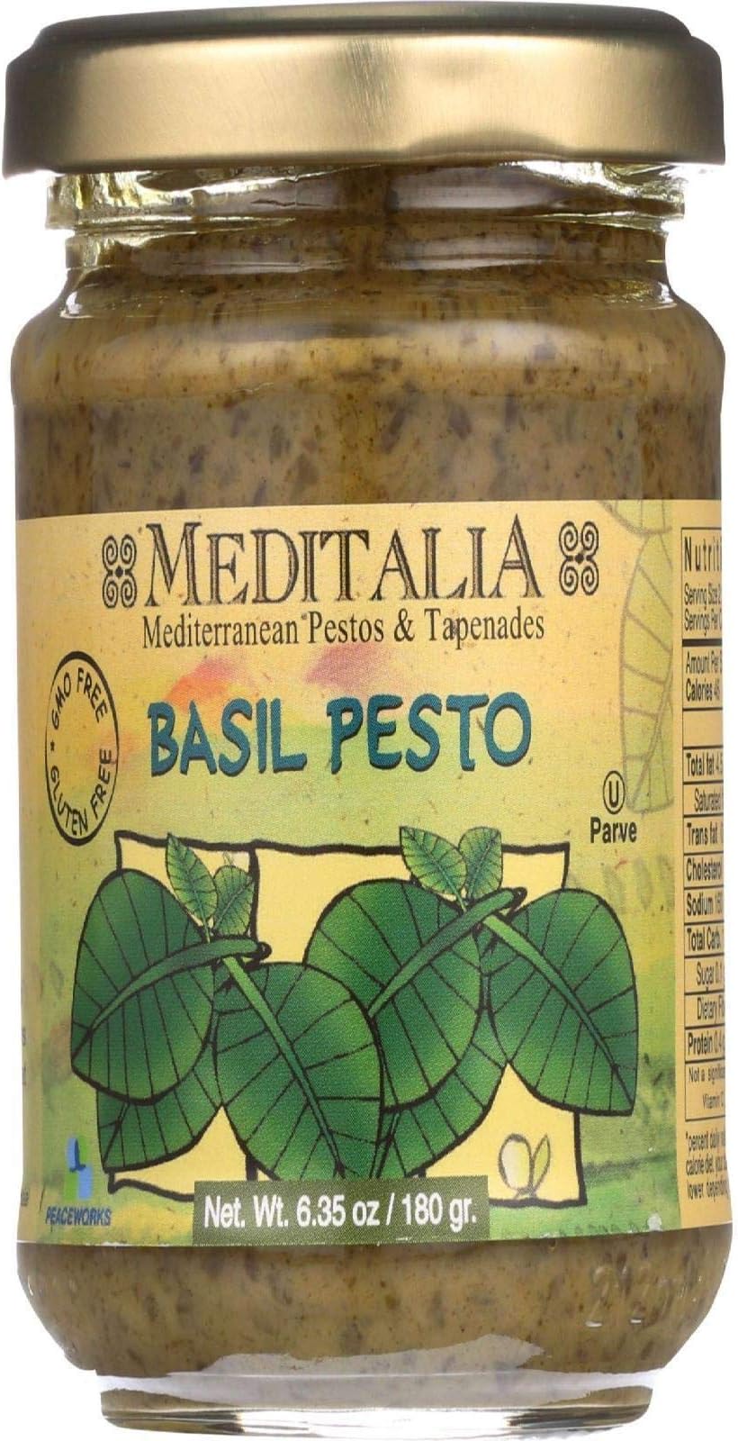MEDITALIA Pesto Basil, 6.35 OZ