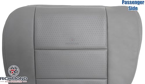 Miniatura 3 de Richmond Auto Upholstery - (Compatible with 2001-2003 Ford F250 F-250 Lariat X-Cab Quad Passenger Side Bottom Replacement Leather Seat Cover, Tan