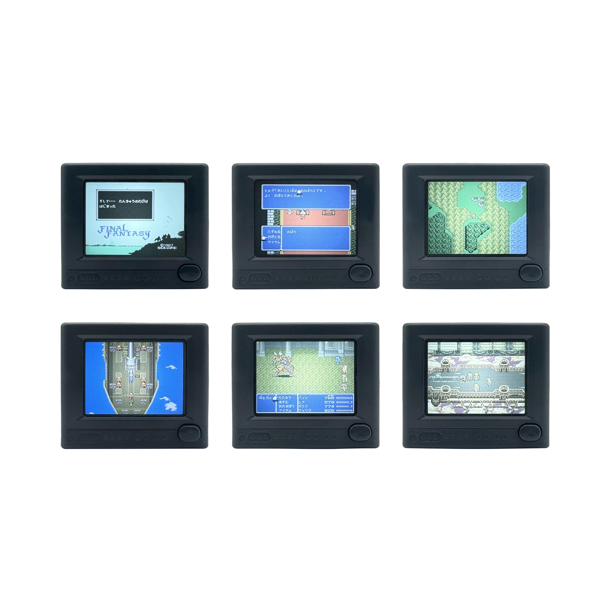 FINAL FANTASY Series- Mini Melody TV BOX商品 1BOX=6個入り 全6種類