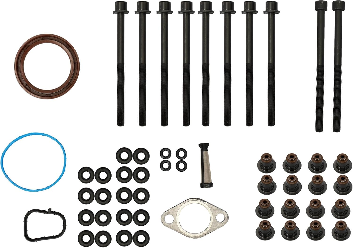 IRONTEK Cylinder Head Gasket Kit Compatible for 2011-2014 Chrysler 200 2007-2010 Chrysler Sebring 2007-2017 Jeep Compass/Patriot for Dodge Avenger/Caliber/Journey # HGS167 HS26332PT HBK188 ES72267