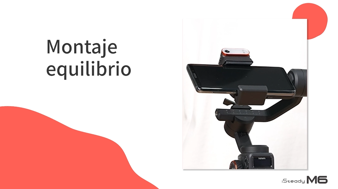 hohem iSteady M6 Kit Estabilizador de Móvil Gimbal Móvil de 3 Ejes