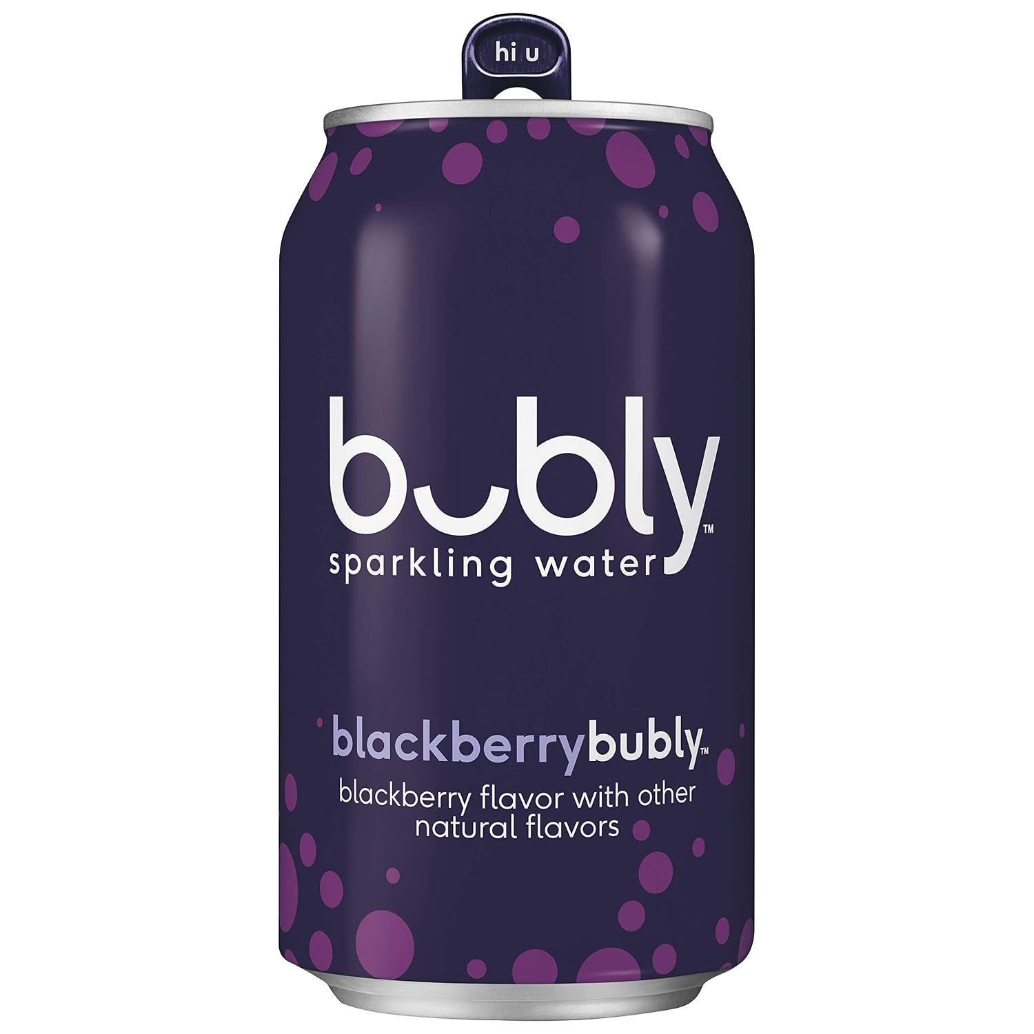 bubly Sparkling Water, Blackberry, 12 Fl Oz Cans, 12 Count