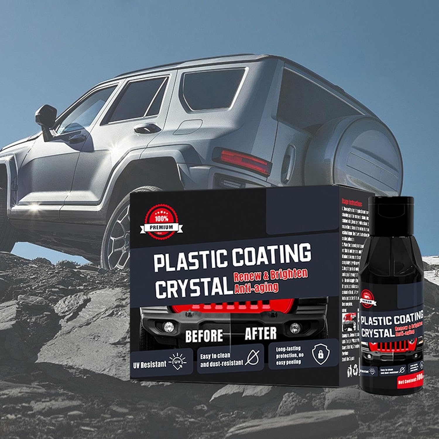 Rubber Restorer Scratch Repair Coating